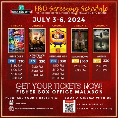 fisher mall malabon cinema|Fisher Box Office Malabon .